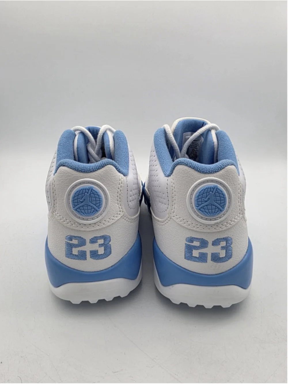 Nike Air Jordan 9 Retro Low G Golf UNC University Blue White FJ5934-101 Size 7
